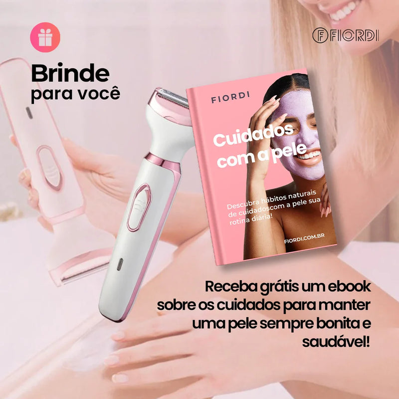 Depilador Elétrico 4 em 1 - DermaFlex® [Edição Limitada]