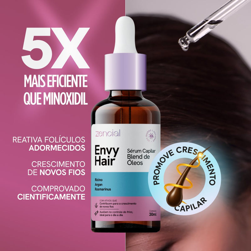 Oléo Capilar Envy Hair Sérum de Crescimento