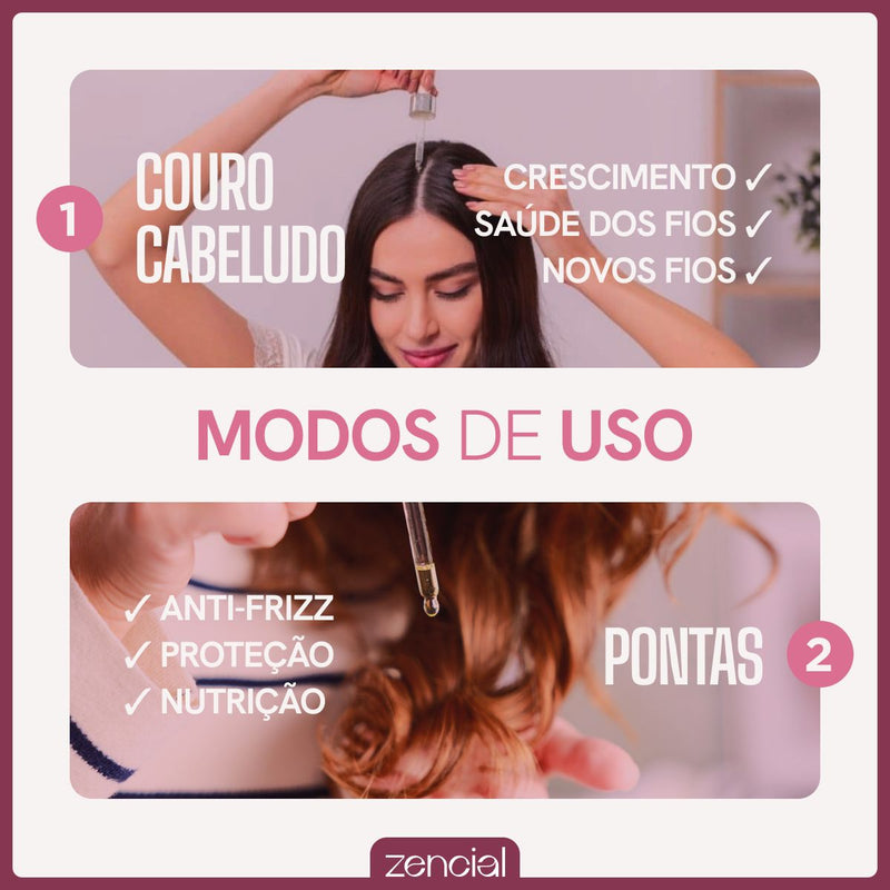 Oléo Capilar Envy Hair Sérum de Crescimento